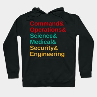 Starfleet Divisions - 2380s Edition Hoodie